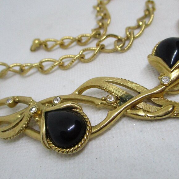 JOSE MARIA BARRERA Granada Necklace For Avon Branches Design Gold Tone Metal - Picture 10 of 15